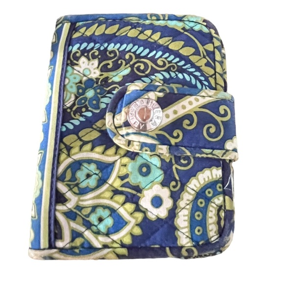 Lot of 4 Vera Bradley Quilted Wristlet wallet, Card Holder, COin Pouch - Picture 7 of 8